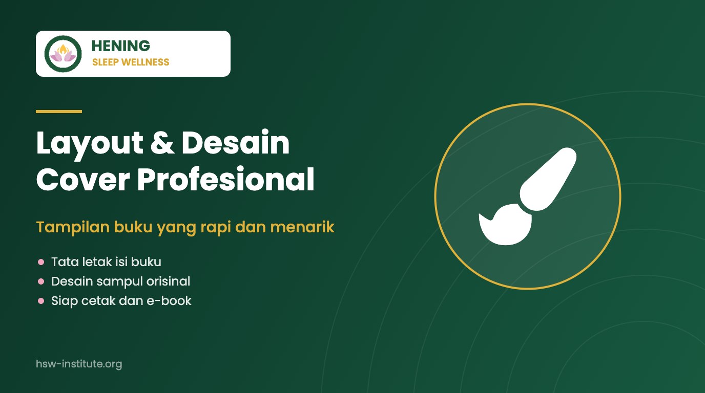 Layout & Desain Cover Profesional