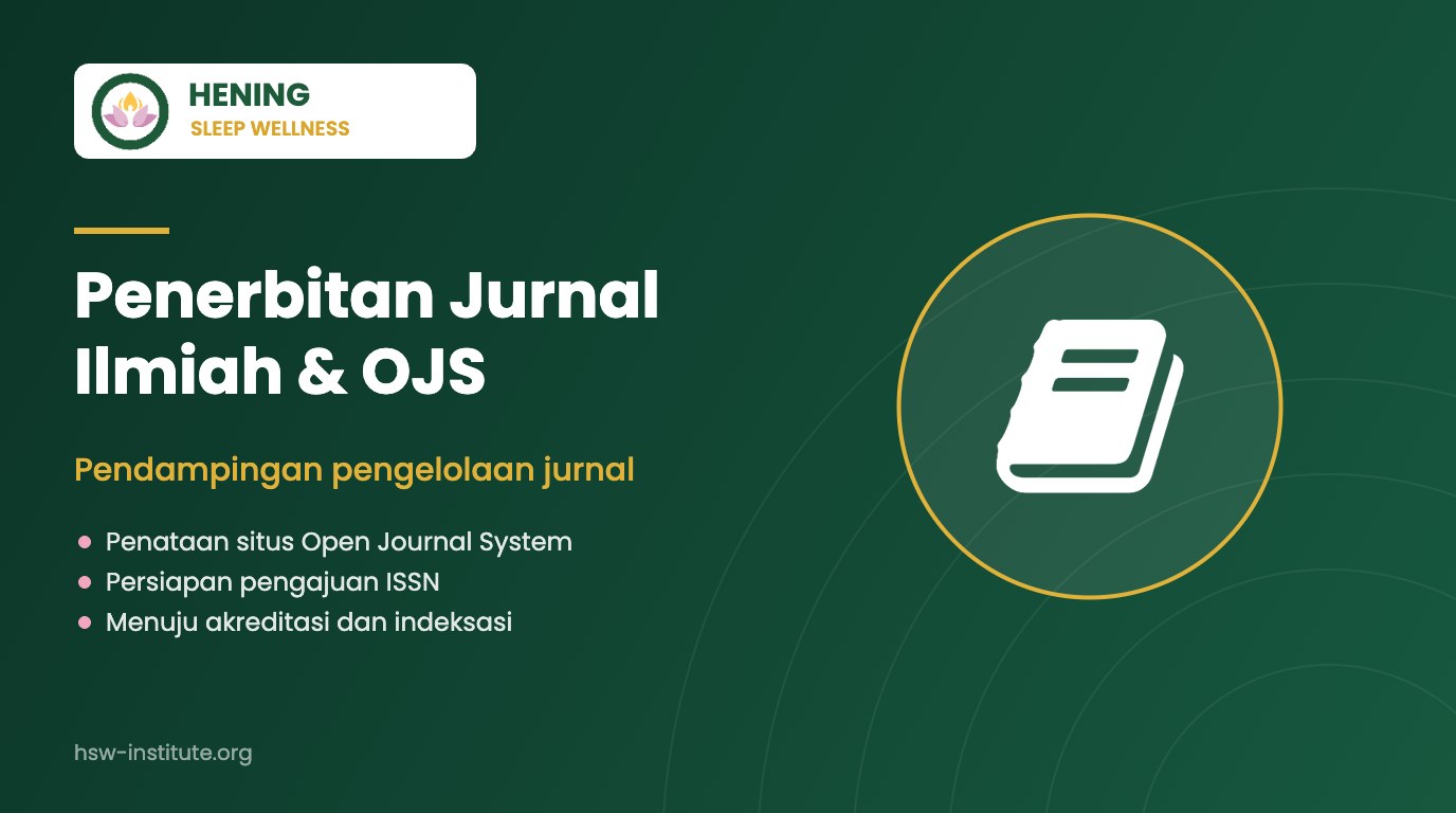 Penerbitan Jurnal Ilmiah & OJS